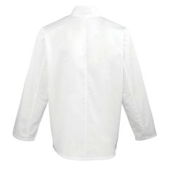   Uniszex kabát Premier PR657 Long Sleeve Chef’S Jacket -L, White