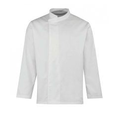   Uniszex Premier PR669 ‘Culinary’ Chef’S Long Sleeve pull On Tunic -L, White