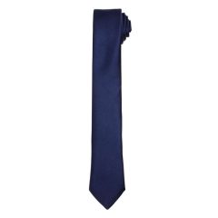 Uniszex Premier PR793 Slim Tie -Egy méret, Navy