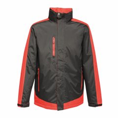   Férfi kabát Regatta RETRA312 Contrast Insulated Jacket -XS, Black/Classic Red