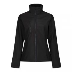 Női kabát Regatta RETRA613 Women S Ablaze 3 Layer printable Softshell Jacket -10, Blac