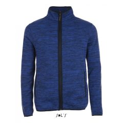 Uniszex kabát SOL S SO01652 Sol S Turbo - Knitted Fleece Jacket -3XL, Bugatti Blue/Nav