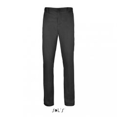 Férfi nadrág SOL S SO02917 Sol S Jared Men - Satin Stretch Trousers -38, Black