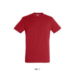 Uniszex póló SOL S SO11380 Sol S Regent - Környakú póló -2XL, Red