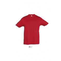 Gyerek póló SOL S SO11970 Sol S Regent Kids - Round neck T-Shirt -6A, Red