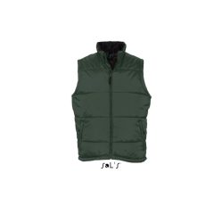 Uniszex mellény SOL S SO44002 Sol S Warm - Quilted Bodywarmer -5XL, Forest Green