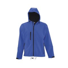 Férfi Softshell SOL S SO46602 Sol S Replay Men - Hooded Softshell -3XL, Royal Blue