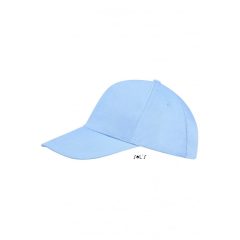 Uniszex sapka SOL S SO88119 Sol S Buzz - Five panel Cap -Egy méret, Sky Blue