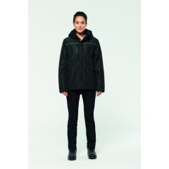   Uniszex kabát Designed To Work WK650 Hooded performance parka -3XL, Black