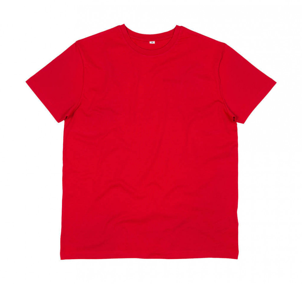 Férfi rövid ujjú organikus póló Mantis Men&#039;s Essential Organic T XL, Piros