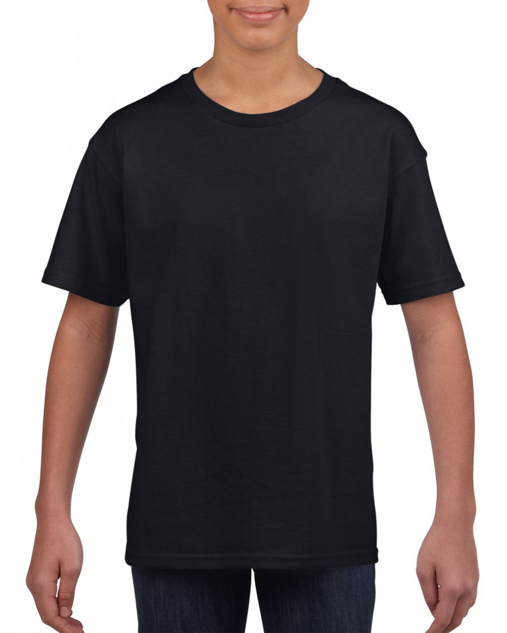 Csomag akciós póló (min. 3 db) Gyerek póló Gildan GIB64000 Softstyle Youth T-Shirt -XL, Black
