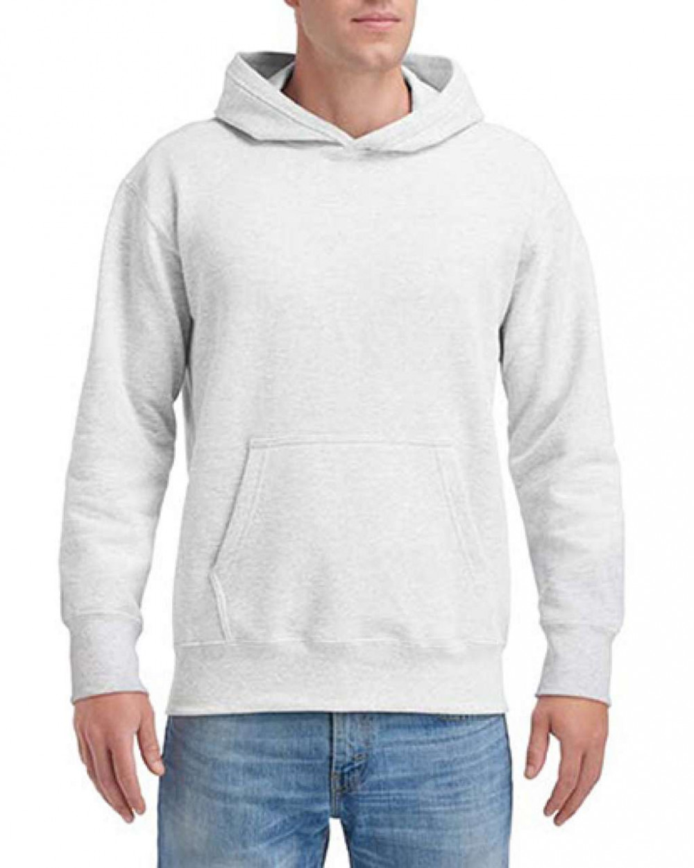 Uniszex kapucnis pulóver Gildan GIHF500 Hammer Adult Hooded Sweatshirt -S, Ash
