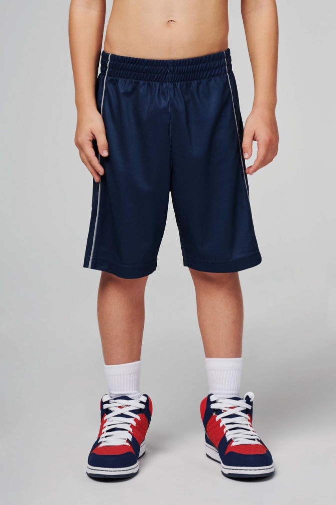 Gyerek rövid nadrág Proact PA161 Kid&#039;S Basket Ball Shorts -4/6, Sporty Navy
